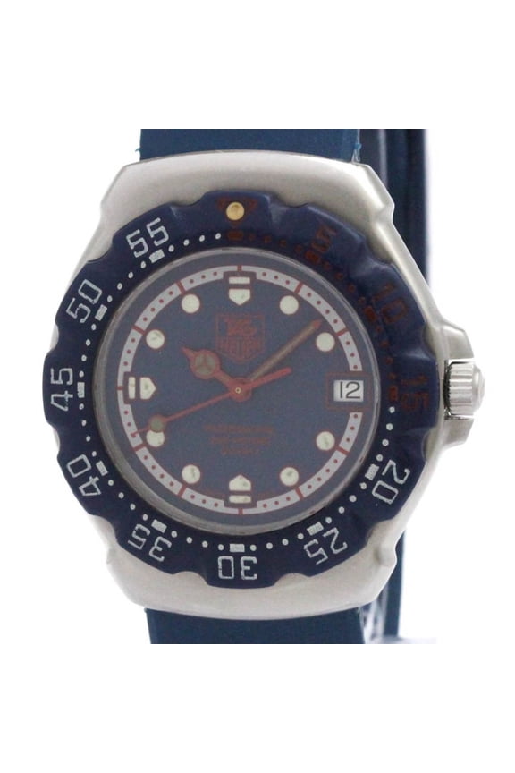 Pre-Owned TAG HEUER Formula 1 Steel Rubber Quartz Mens Watch 370.513