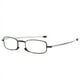 thumbnail image 2 of 4 pares de gafas de lectura plegables con bloqueo de luz azul, pequeños lectores plegables para hombres y mujeres, 2 of 5