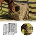 thumbnail image 1 of Slow Feed Hay Net For Horses And Livestock With 175 Inch Holes In Three Size Options For Standard Round Or Square Fittings To Reduce Waste And Promote Digestion, 1 of 4