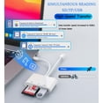 thumbnail image 3 of Lector de tarjetas SD CULGC para iPhone, iPad, USB C y Lightning, 3 of 6