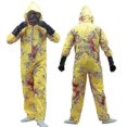 thumbnail image 5 of 2025 Biohazard Virus Nuclear Radiation Infected Costume Halloween Adult Kids Zombie Outfit Family Cosplay Red Green Blood S-, 5 of 5