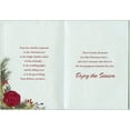 thumbnail image 2 of Designer Greetings 3D Tip On Flower, Gold Foil Branches, Red Gems : Beautiful in Every Way Keepsake Hand Decorated Daughter-in-Law Christmas Card, 2 of 2