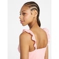 thumbnail image 4 of No Boundaries Ruffle Strap Mini Dress, Women's XXS-XXL, 4 of 5