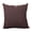 Coffee, variant on Linen Throw Pillow Cushion Cover with Insert Decorative Pillow for Sofa Couch Bed Living Room Bedroom Outdoor Patio Home Decor Accent Pillow 18x18 Inch Pillow with Zipper