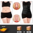thumbnail image 5 of Adjustable Waist Back Support Waist Trainer Trimmer Belt Waist Trainer Belt for Women & Man Waist Trimmer Weight Loss Ab Belt Slimming Body Shaper Belt For Sport Gym Fitness, 5 of 12