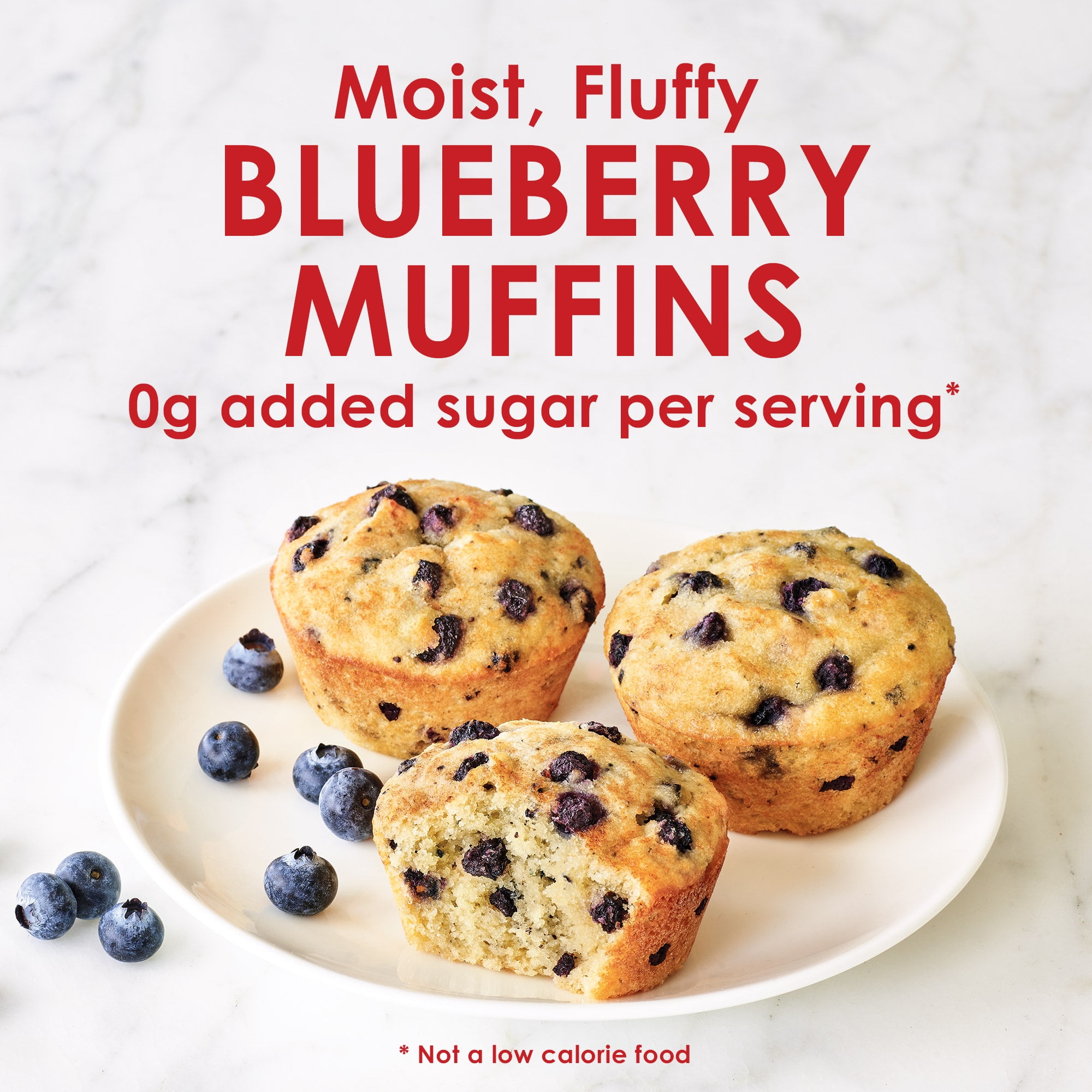 (6 pack) Duncan Hines Keto Friendly Blueberry Muffin Mix, 8.5 oz.