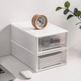 thumbnail image 6 of Desktop Storage Box Drawer Style Kitchen Storage Box Single-Layer Stackable Makeup And Jewelry Sorting Box, 6 of 8