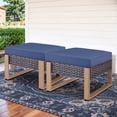 thumbnail image 2 of POCASSY Outdoor Ottoman with Sunbrella® Cushion, 2 of 5