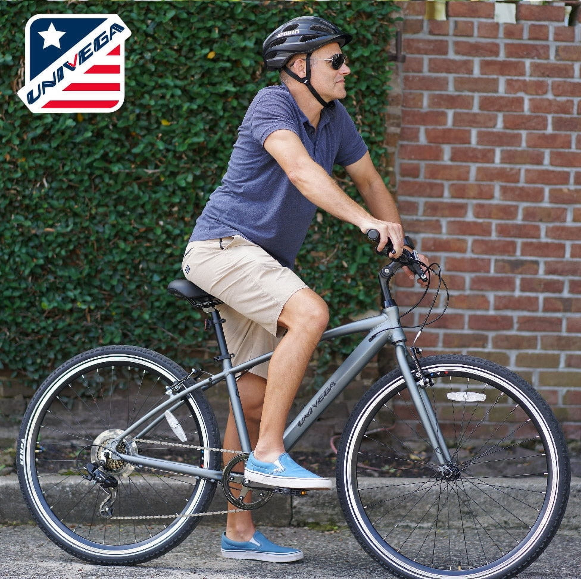 Univega Voyage 1.0 Bicycle - Lightweight Aluminum Frame - 7