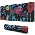 thumbnail image 1 of Cute Garden Flowers Mouse Mat - Soft Touch, Non-Slip Rubber Base for Stability, Easy Slide, Splash Resistant Surface, Uniquely Designed, Portable, Ideal for Any Computer, 31.5x11.8 Inch, 1 of 7