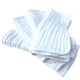 thumbnail image 4 of Muslin Burp Cloths 4 Pack Large 20" by 10" 100% Cotton 6 Layers Extra Absorbent and Soft by, 4 of 5