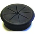 thumbnail image 1 of Organizador de cables de escritorio con ojales Jandorf, negro, 6 cm, 1 of 4