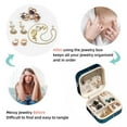 thumbnail image 4 of Taurus Constellation Travel Portable Square Jewelry Boxes Display Case - Travel Organizer for Girls and Women, 4 of 6