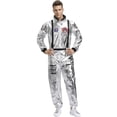 thumbnail image 1 of Mono de astronauta para niños y parejas, uniforme Unisex para Halloween, carnaval, fiesta, disfraz espacial, juego de rol, vestido elegante, 1 of 3