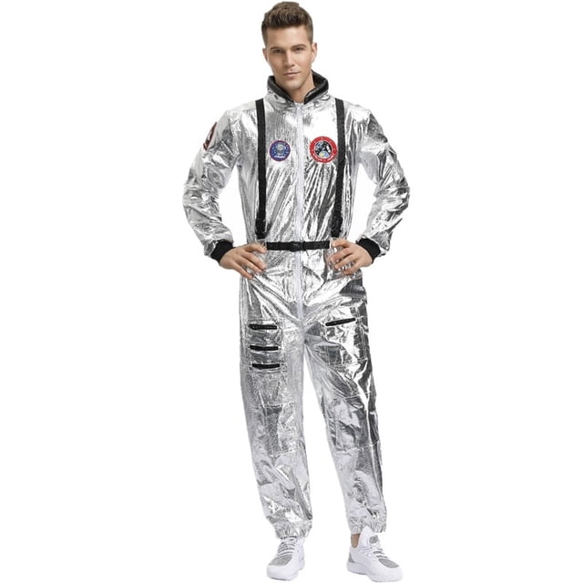 Mono de astronauta para niños y parejas, uniforme Unisex para Halloween, carnaval, fiesta, disfraz espacial, juego de rol, vestido elegante