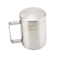 thumbnail image 4 of Taza de acero inoxidable con tapa, taza para beber, taza térmica de doble capa, para leche y jugo. 250ml, 4 of 9