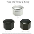 thumbnail image 4 of Universal 17mm Car Wheel Chrome Plastic Nut Cover Bolt Cap, 4 of 7