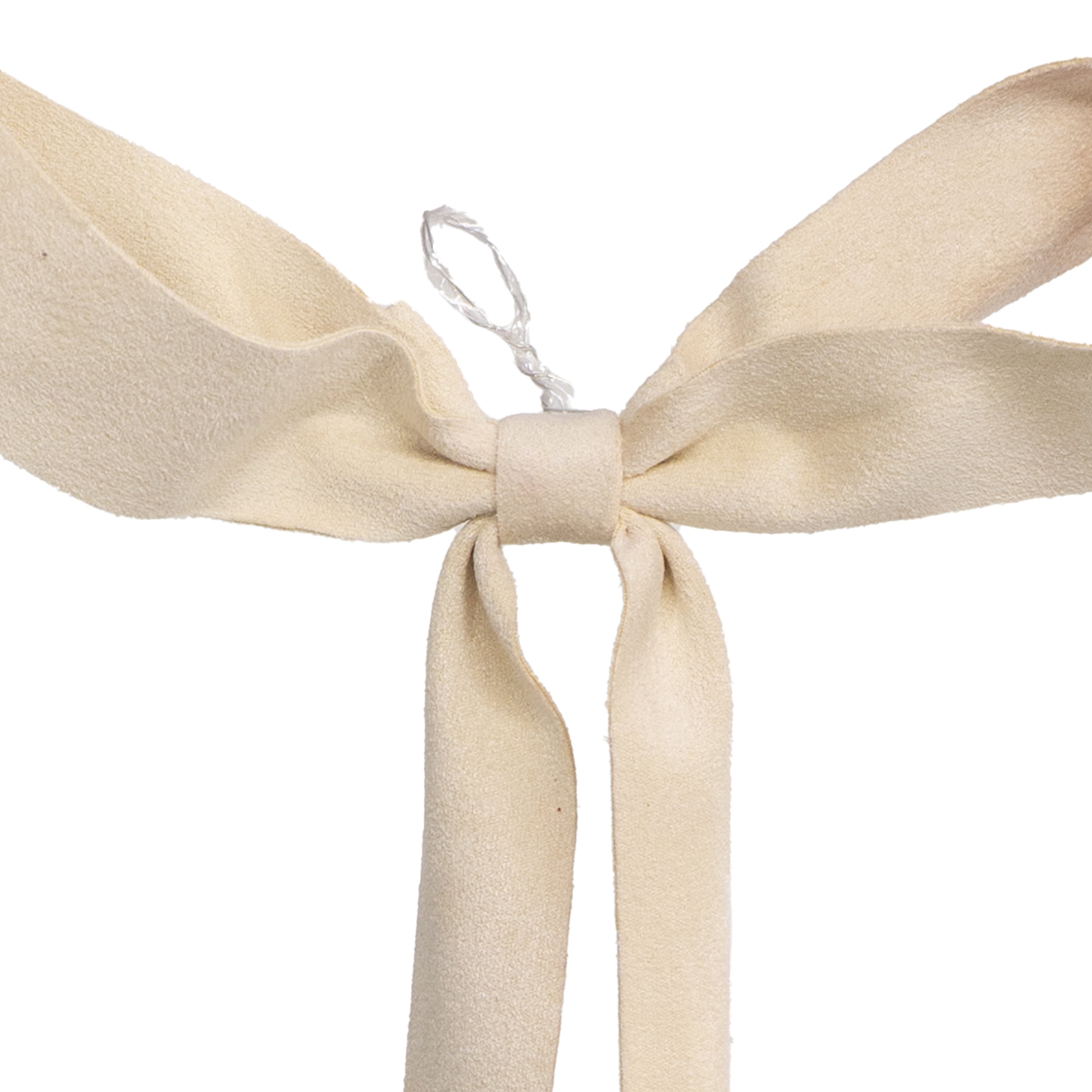 My Texas House White Decorative Christmas Bows, 17", 3 Count