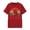 Red, variant on Women's Vintage T‑Shirt Grumpy Cat Coffee Sunset Graphic Crew Neck Short Sleeve Tee Casual Streetwear Top