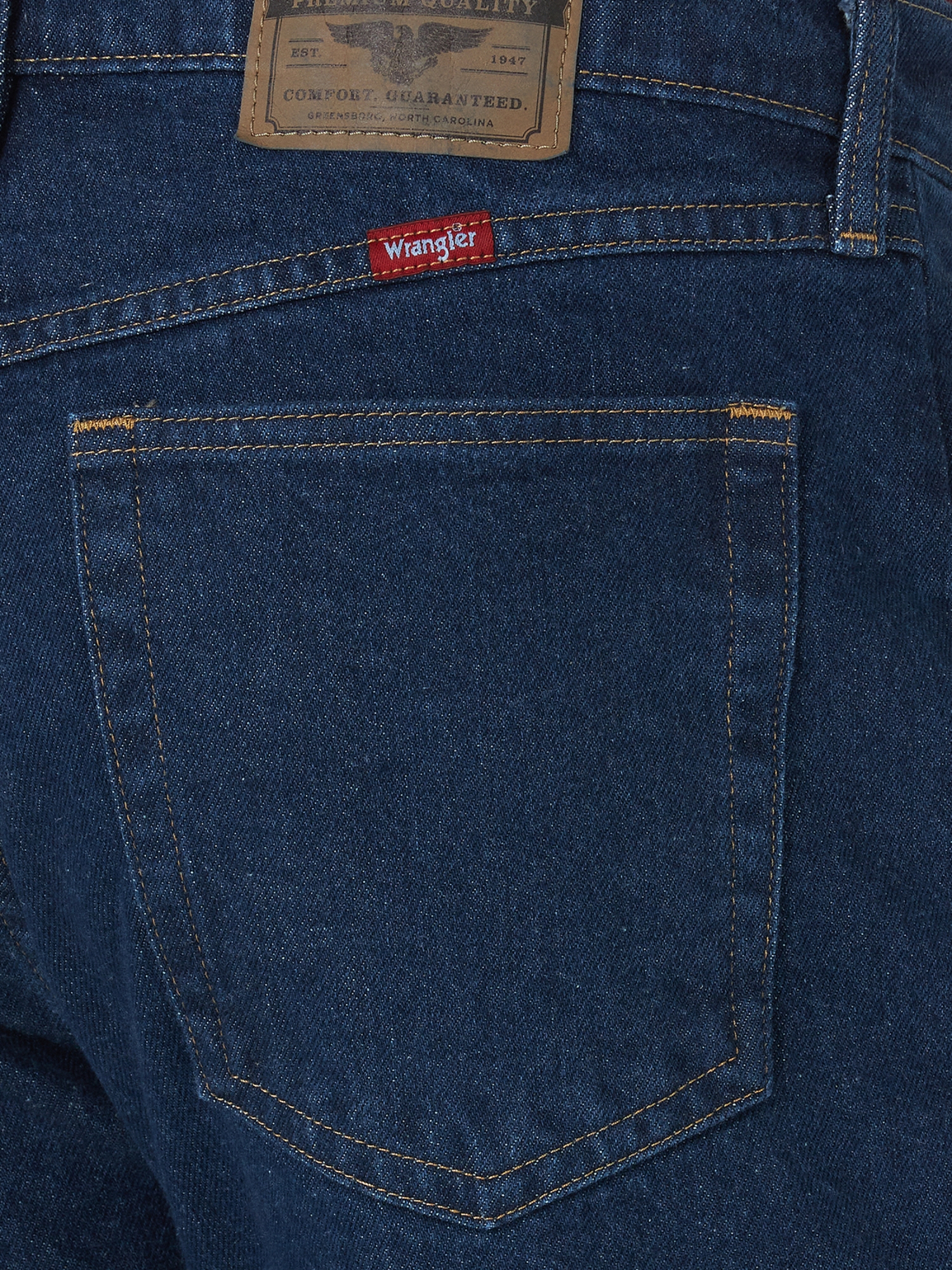 Wrangler Men's and Big Men's Regular Fit Jeans with Flex - image 4 of 7