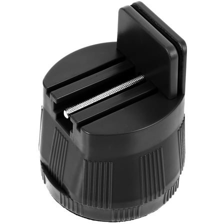 USHOBE 1Pcs Round Black Furniture Riser for Desk Leg Risers and Furniture Raiser Home Use