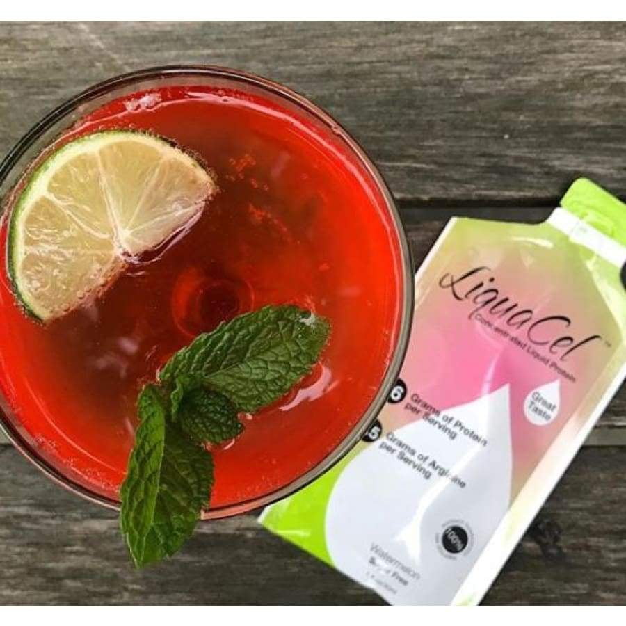 LiquaCel Liquid Protein 1oz Packets Available in 5 Flavors! Size 25Pack, Flavor Watermelon