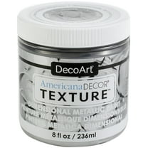 Americana Decor Texture Metallics 8oz-Silver