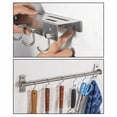 thumbnail image 6 of 1 Pc Adhesive Wall Hooks, Wall Hangers without Nails, No Damage Picture Hooks Waterproof and Rustproof Adhesive Picture Hangers for Kitchen, Bathroom, Home and Office, 2.4x2.4 inch, 6 of 6