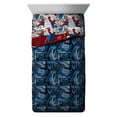 thumbnail image 2 of Jay Franco Marvel Spiderman Burst 5 Piece Full Bed Set - Includes Reversible Comforter & Sheet Set - Bedding - Super Soft Fade Resistant Microfiber (Official Marvel Product), 2 of 2