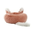 thumbnail image 3 of DOLITY Winter Warm House Mat Blanket Self Warming Light Orange 80cm, 3 of 9