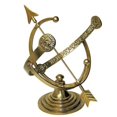 thumbnail image 2 of Rome Industries 1334 Brass Armillary Sundial, 2 of 3