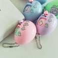 thumbnail image 7 of AYYUFE Rock Paper Scissors Funny Toy Keychain Egg Shaped Morra Game Hanging Key Holder, 7 of 7
