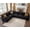 Chenille Black, variant on Sectional Couches for Living Room FSC Certified Velvet Modular Couch Oversized Cloud U Shaped Convertible Sleeper Sofa Chaise Detachable Armrest Cushion (Velvet Grey, 4 Seat)