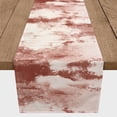 thumbnail image 3 of Creative Products Painted Abstract Rust 16x72 Poly Twill Table Runner, 3 of 3