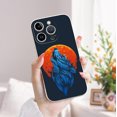 thumbnail image 2 of Funda para teléfono Rainbow de doble capa mate con gráfico elegante y divertido para iPhone 15 Pro Max 14 13 12 Pro 11: ¡la máxima protección!, 2 of 4