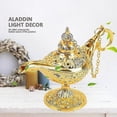 thumbnail image 4 of Antique-Style Metal Lamp for Home Decoration & Tea Oil Burning, 4 of 5