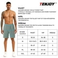 thumbnail image 4 of TENJOY Men's 2 in 1 Running Shorts 5 in Quick Dry Athletic Workout Shorts for Men with Phone Pockets, 4 of 6