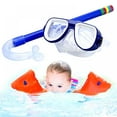 thumbnail image 2 of Ensemble de Plongée pour Enfants Antibuée Équipement de Snorkeling Respiration Libre Haut Sec Masque de Snorkeling Anti-Fuite, 2 of 5