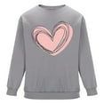 thumbnail image 4 of PNTUTB Men's Fashion Valentine's Day Print Casual Long Sleeve Crew Neck Loose Comfortable Pullover Sweatshirts, 4 of 6