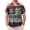 Z46-Black, variant on Men's 4th of July 250th Anniversary Hawaiian Shirt 1776-2026 America Flag Print Short Sleeve Casual Button Down Shirt,XXXXL