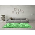 thumbnail image 3 of Ahgly Company Indoor Rectangle Southwestern Emerald Green Country Area Rugs, 2' x 4', 3 of 4