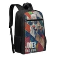thumbnail image 2 of Joker Folie a Deux Backpack Shoulders Daypack Student School Bag Satchel Bookbag Outdoor Casual Laptop Rucksack Knapsack 17 inch, 2 of 6