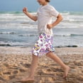 thumbnail image 3 of Odeerbi 5-14 Años Niños Niñas Verano Pantalones Cortos Estampados Florales Entrenamiento Atlético Pantalones Cortos Deportivos Transpirables, 3 of 5