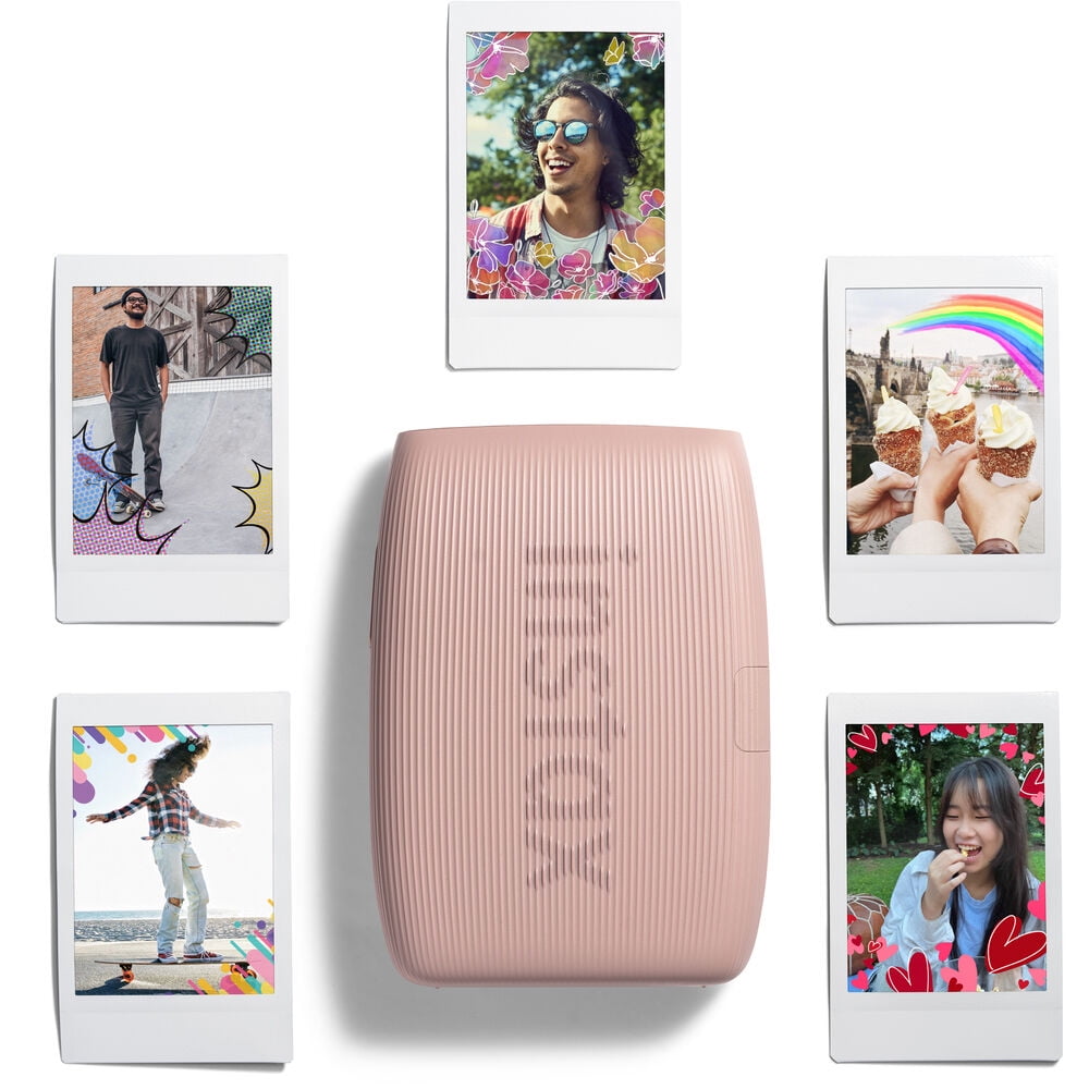 FUJIFILM INSTAX MINI LINK 3 Smartphone Printer (Rose Pink) + 40 Instant Film