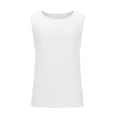 thumbnail image 3 of cocolona Mens Summer Tank Tops Crew Neck Sleeveless Shirts Casual Loose Vacation Beach Tees, 3 of 7