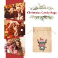 thumbnail image 2 of Cuadros Decorativos 4pcs diamante pintura Navidad lino bolsa de regalo de dibujos animados decoración del hogar (FD001) Likrtyny embutido en tela, 2 of 6