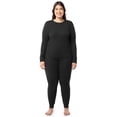 thumbnail image 2 of Fruit of the Loom Women's Rib Thermal Bottom 2pk, Sizes XS-4X, 2 of 19
