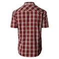 thumbnail image 2 of Gioberti Mens Western Cowboy Short Sleeve Shirt with Snap Buttons, 2 of 4