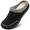 Black, variant on Barerun Women Wide Diabetic Memory Foam Slippers