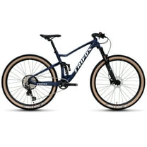 PIONEER Outroad Mountain Bike Double Full Suspension MTB for Adult, M6100 12-Speeds Carbon Fiber Full Suspension MTB MFM100, Dual Disc Brake Bikes for Men Women